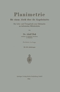 Cover: Planimetrie - Springer