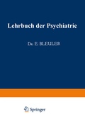 Cover: Lehrbuch der Psychiatrie - Springer