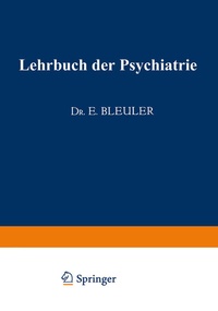 Enlarge image Cover: Lehrbuch der Psychiatrie - Springer