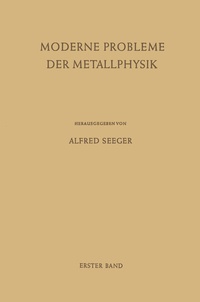 Abbildung von: Fehlstellen, Plastizität, Strahlenschädigung und Elektronentheorie - Springer