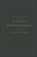 Cover: Die Berechnung Elektrischer Leitungsnetze in Theorie und Praxis - Springer