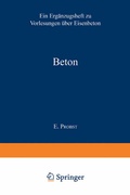 Cover: Beton - Springer