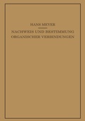 Cover: Lehrbuch der Organisch-Chemischen Methodik - Springer