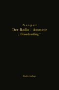 Cover: Der Radio-Amateur "Broadcasting" - Springer