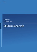Cover: Studium Generale - Springer