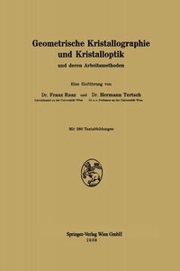 Abbildung von: Geometrische Kristallographie und Kristalloptik - Springer