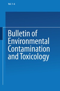 Abbildung von: Bulletin of Environmental Contamination and Toxicology - Springer