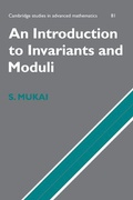 Cover: An Introduction to Invariants and Moduli - Cambridge University Press