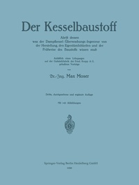 Enlarge image Cover: Der Kesselbaustoff - Springer