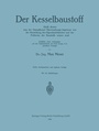 Cover: Der Kesselbaustoff - Springer