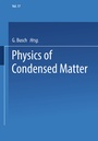 Cover: Physics of Condensed Matter - Springer