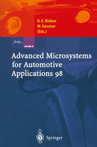 Enlarge image Cover: Advanced Microsystems for Automotive Applications 98 - Springer