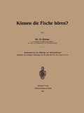 Cover: K&ouml;nnen die Fische h&ouml;ren? - Springer
