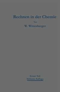 Abbildung von: Rechnen in der Chemie - Springer