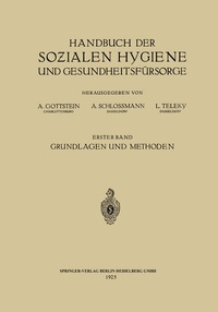 Abbildung von: Handbuch der Sozialen Hygiene und Gesundheitsfürsorge - Springer
