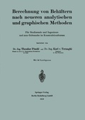 Cover: Berechnung von Beh&auml;ltern nach neueren analytischen und graphischen Methoden - Springer