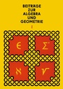 Cover: Beiträge zur Algebra und Geometrie 1 - Springer