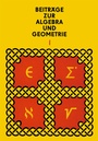 Cover: Beiträge zur Algebra und Geometrie 1 - Springer