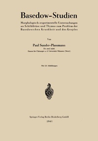 Abbildung von: Basedow-Studien - Springer