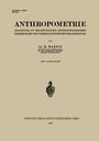 Cover: Anthropometrie - Springer