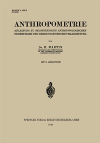 Enlarge image Cover: Anthropometrie - Springer