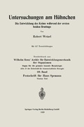 Cover: Untersuchungen am H&uuml;hnchen - Springer