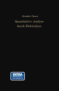 Abbildung von: Quantitative Analyse durch Elektrolyse - Springer