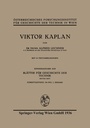 Cover: Viktor Kaplan - Springer