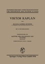 Cover: Viktor Kaplan - Springer