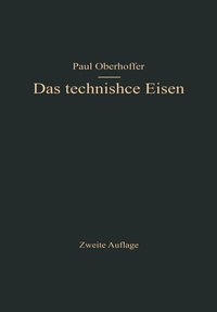 Abbildung von: Das technische Eisen - Springer