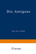 Cover: Die Antigene - Springer