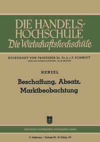 Abbildung von: Beschaffung, Absatz, Marktbeobachtung - Springer Gabler