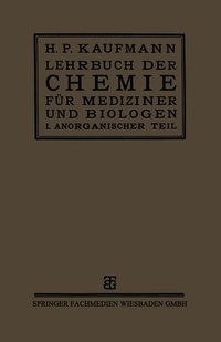 Abbildung von: Lehrbuch der Chemie für Mediziner und Biologen - Vieweg+Teubner Verlag