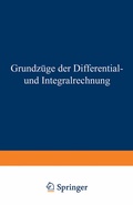 Cover: Grundz&uuml;ge der Differential- und Integralrechnung - Vieweg+Teubner Verlag