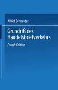 Cover: Grundri&szlig; des Handelsbriefverkehrs - Vieweg+Teubner Verlag