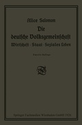 Cover: Die deutsche Volksgemeinschaft - Vieweg+Teubner Verlag
