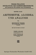 Cover: Arithmetik, Algebra und Analysis - Vieweg+Teubner Verlag
