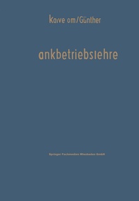 Abbildung von: Bankbetriebslehre - Springer Gabler