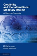 Cover: Credibility and the International Monetary Regime - Cambridge University Press