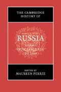 Cover: The Cambridge History of Russia: Volume 1, From Early Rus' to 1689 - Cambridge University Press
