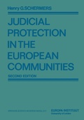 Cover: Judicial Protection in the European Communities - Kluwer Academic Publishers
