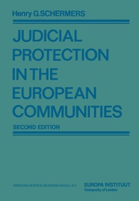 Enlarge image Cover: Judicial Protection in the European Communities - Springer