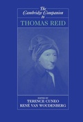 Cover: The Cambridge Companion to Thomas Reid - Cambridge University Press
