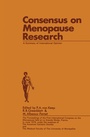 Cover: Consensus on Menopause Research - Springer
