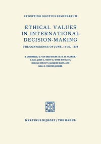 Enlarge image Cover: Ethical Values in International Decision-Making - Springer