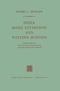 Cover: India, Mixed Enterprise and Western Business - Springer