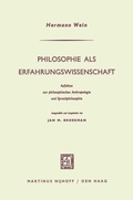 Cover: Philosophie als Erfahrungswissenschaft - Springer