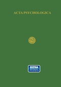 Bild: Acta Psychologica including Netherlands-Scandinavian Journal of Psychology - Springer