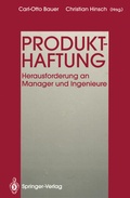 Cover: Produkthaftung - Springer