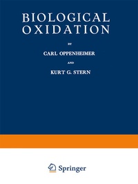 Enlarge image Cover: Biological Oxidation - Springer